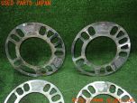 3UPJ=32900001]レクサス CT200h(ZWA10)協永産業 KYO-EI P-003 スペーサー 厚さ3mm 4穴/5穴 PCD98～114.3 ハブ径約73mm 4枚 中古_s1