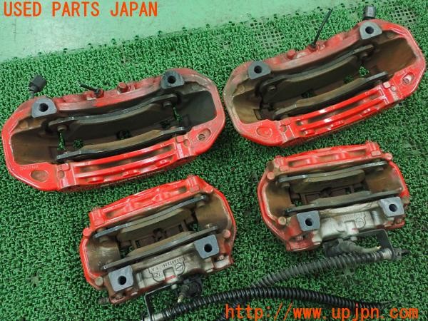 3UPJ=32930301]ポルシェ カイエン S ハイブリッド(92ACGE 958型)純正 brembo ブレンボ キャリパー 1台分 中古_m1