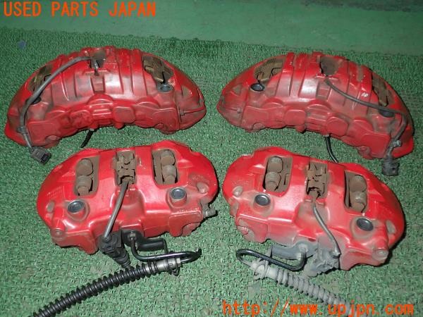 3UPJ=32930301]ポルシェ カイエン S ハイブリッド(92ACGE 958型)純正 brembo ブレンボ キャリパー 1台分 中古_m2