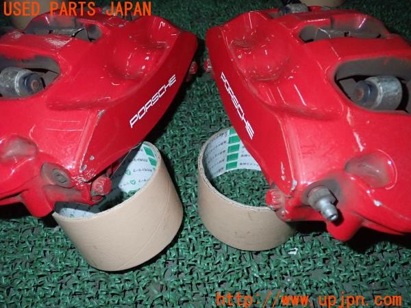 3UPJ=32930301]ポルシェ カイエン S ハイブリッド(92ACGE 958型)純正 brembo ブレンボ キャリパー 1台分 中古_m3