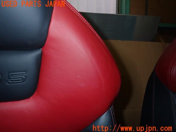 3UPJ=32940609]アウディ S5 スポーツバック(8TCREL)純正 シートセット 運転席 助手席 中古_m2