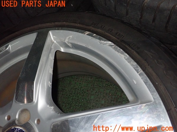 3UPJ=33000920]ベンツ CLS350(218359 C218)純正 タイヤホイール 19×8.5J +34.5 9.5J +48 PCD112 5穴 4本 中古_m1