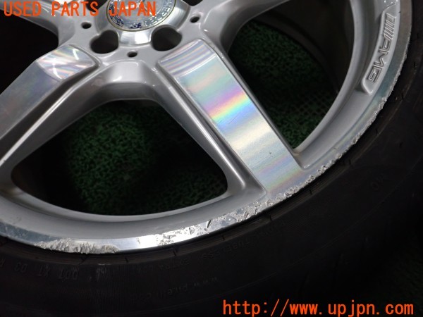 3UPJ=33000920]ベンツ CLS350(218359 C218)純正 タイヤホイール 19×8.5J +34.5 9.5J +48 PCD112 5穴 4本 中古_m2