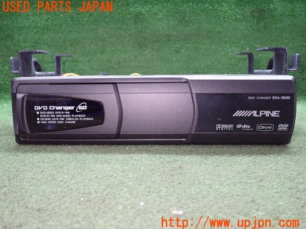 3UPJ=33010501]BMW ミニ(MINI)クーパー (XR15M F56)ALPINE アルパイン DHA-S690 マルチメディアチェンジャー DVDチェンジャー 中古_m2