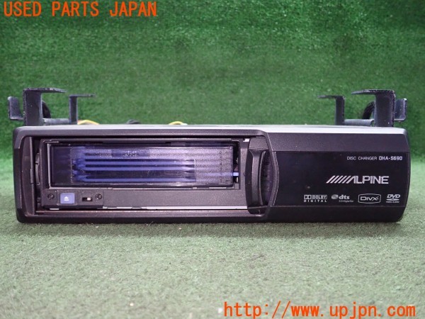 3UPJ=33010501]BMW ミニ(MINI)クーパー (XR15M F56)ALPINE アルパイン DHA-S690 マルチメディアチェンジャー DVDチェンジャー 中古_m3