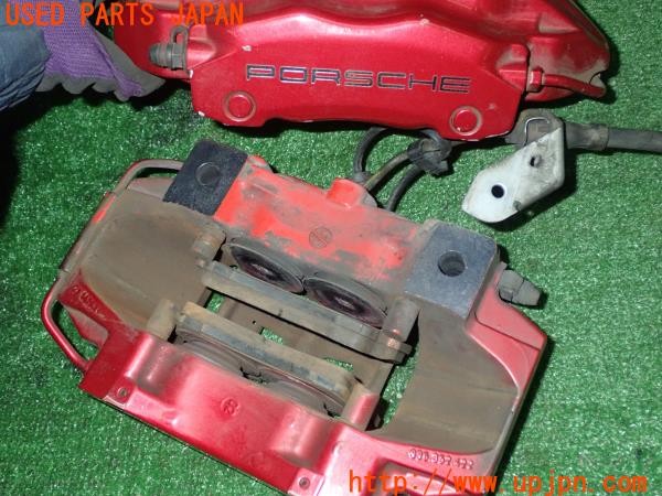 3UPJ=33080302]ポルシェ ボクスター S(98624)brembo ブレンボ キャリパーローターセット 中古_m3