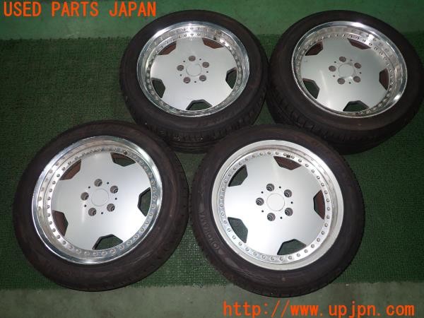 3UPJ=33090918]グロリア グランツーリスモ アルティマ(HY33)STICH シュティッヒ RK-B17 タイヤホイール 17×8J? +38? 5H-114.3 4本 中古_m0