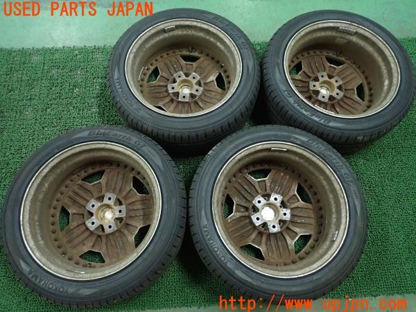 3UPJ=33090918]グロリア グランツーリスモ アルティマ(HY33)STICH シュティッヒ RK-B17 タイヤホイール 17×8J? +38? 5H-114.3 4本 中古_m1