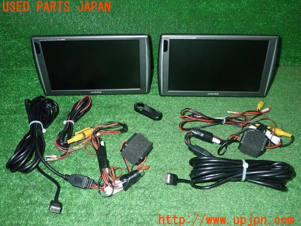 3UPJ=33100562]BMW 218d アクティブツアラー(2C20 F45)ALPINE アルパイン PKG-M900SC ヘッドレストモニター リア・後席モニター 中古_m0