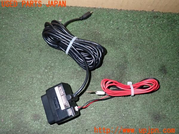 3UPJ=33180550]アウディ TTSクーペ(8JCDLF)COMTEC コムテック OBD2-R3 OBD2アダプター レーダー探知機用 中古_m0