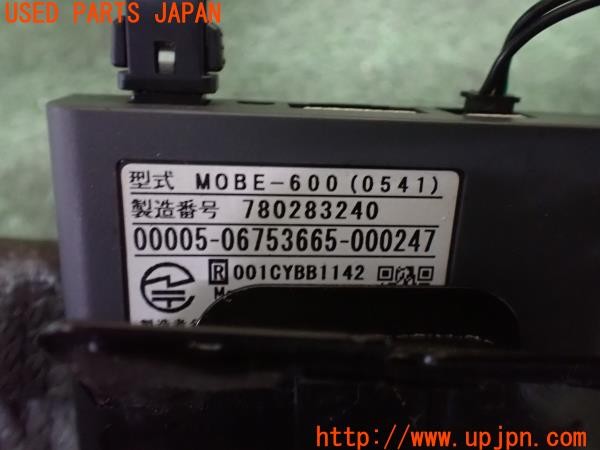 3UPJ=33250503]コルト ラリーアート バージョンR(Z27AG)中期 ミツビシ 三菱重工 MOBE-600 ETC車載器 中古_m4