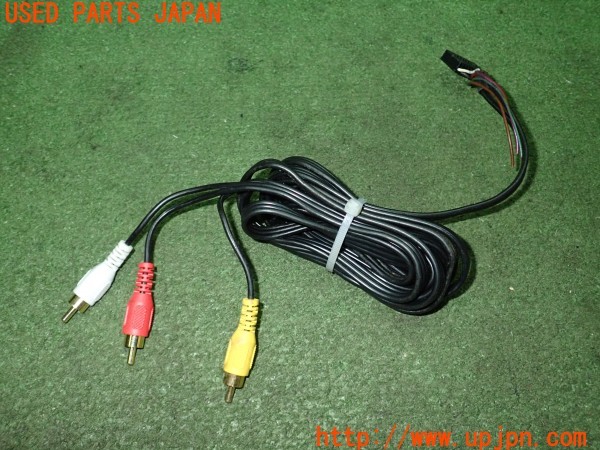 3UPJ=33370550]アウディ A5 2.0TFSIクワトロ(8TCDNF 8T3)社外 用途不明 ハーネス RCA端子 中古_m0