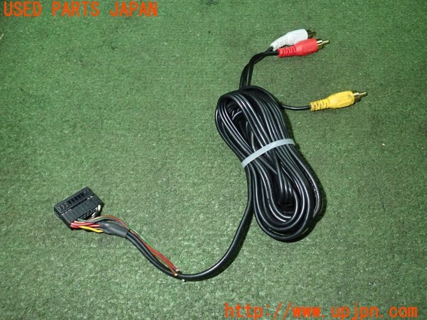 3UPJ=33370550]アウディ A5 2.0TFSIクワトロ(8TCDNF 8T3)社外 用途不明 ハーネス RCA端子 中古_m1