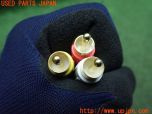 3UPJ=33370550]アウディ A5 2.0TFSIクワトロ(8TCDNF 8T3)社外 用途不明 ハーネス RCA端子 中古_s3
