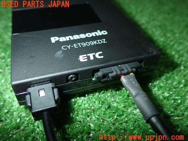 3UPJ=33410503]ボルボ V60 T4 Rデザイン(FB4164T)Panasonic パナソニック CY-ET909KDZ ETC車載器 中古_m3