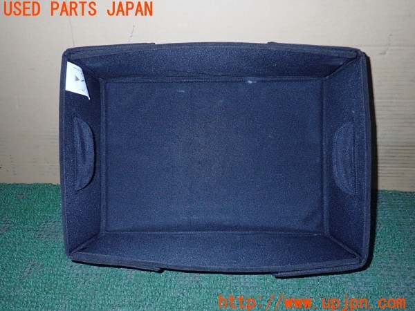 3UPJ=33460652]ジャガー XF(JB2GA X260)Audi アウディ 純正 ラゲッジコンパートメントボックス 収納ボックス 小物入れ 折り畳み式 中古_m1