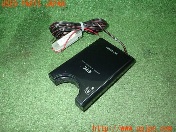 3UPJ=33510503]ハイラックスサーフ(KZN185W)前期 三菱電機 ミツビシ EP-9U69V ETC車載器 中古_m0