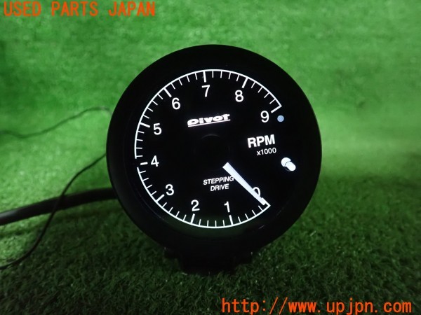 3UPJ=33510543]ハイラックスサーフ(KZN185W)前期 PIVOT ピボット タコメーター 60φ 中古_m4