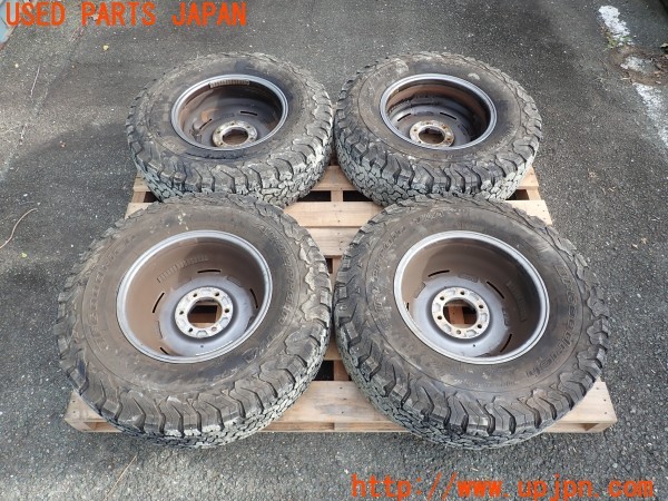 3UPJ=33510917]ハイラックスサーフ(KZN185W)前期 CRIMSON クリムソン DEAN ディーン CC3 ホイール 16×7J +25 PCD139.7 6穴 4本 中古_m4