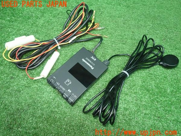 3UPJ=33590503]BMW ミニ(MINI)クーパーS(SV16 R56)Panasonic パナソニック CY-ET909KDZ ETC車載器 中古_m0