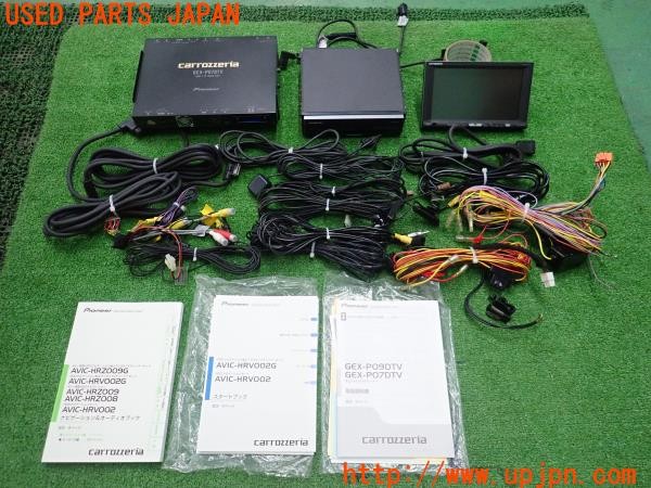 3UPJ=33660504]ボルボ XC70(BB6324XC)前期 carrozzeria カロッツェリア HDDナビ AVIC-HRV002 GEX-P07DTV 2018年 中古_m0