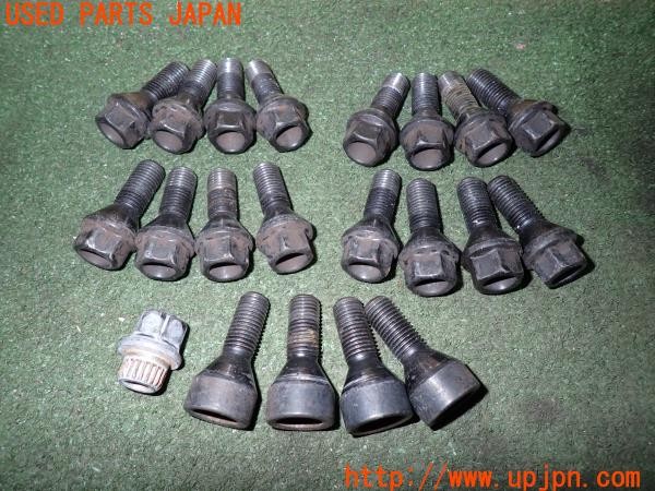 3UPJ=33670968]BMW 525i(NE25 E60)前期 純正 ホイールボルト ロックボルトセット 中古_m0
