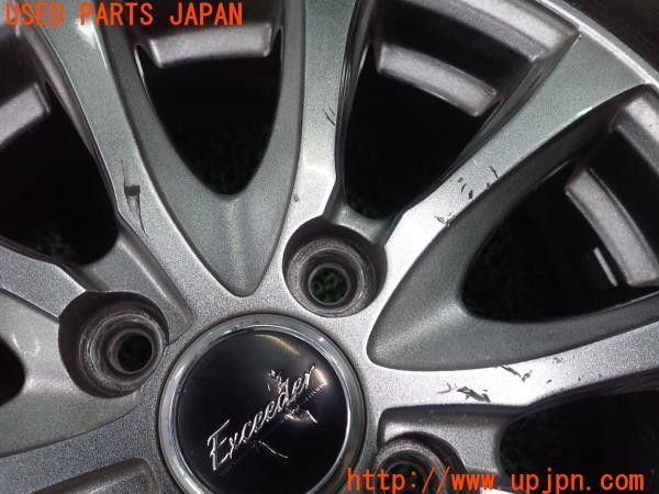 3UPJ=33690961]ワゴンR スマイル(MX91S 1型)HOT STUFF Exceeder ホイール1本 14×4.5J +45 PCD100 4穴 中古_m2