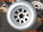 3UPJ=33710916]三菱ジープ(J55)純正 TOPY トピー ホイール 15×5.5K PCD139.7 5穴 5本 中古_s1
