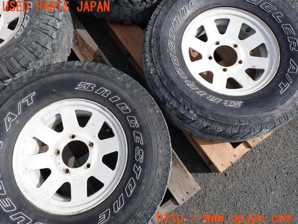 3UPJ=33710916]三菱ジープ(J55)純正 TOPY トピー ホイール 15×5.5K PCD139.7 5穴 5本 中古_m3