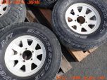 3UPJ=33710916]三菱ジープ(J55)純正 TOPY トピー ホイール 15×5.5K PCD139.7 5穴 5本 中古_s3