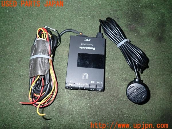 3UPJ=33750503]BMW ミニ(MINI)クーパーSD クロスオーバー(ZB20 R60)後期 Panasonic パナソニック CY-ET909KDZ ETC車載器 中古_m0