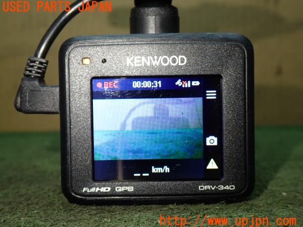 3UPJ=33770579]シトロエン DS3 スポーツシック エディション ノアール(A5C5F04)KENWOOD ケンウッド DRV-340 ドライブレコーダー 中古_m4