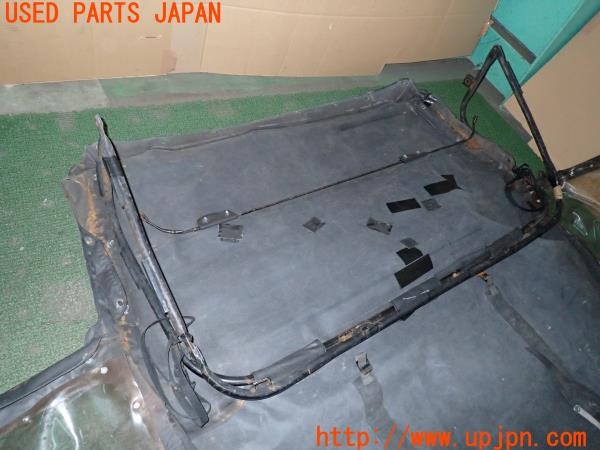 3UPJ=33890031]三菱 ジープ(J54)幌 ソフトトップ 骨組み付き 中古_m3