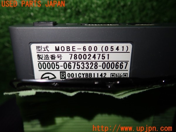 3UPJ=34090503]フィアット 500 1.2ホップ(31212)三菱重工業 ミツビシ MOBE-600 ETC車載器 中古_m4