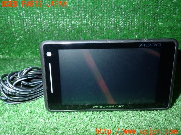 3UPJ=34160575]アウディ TT クーペ(FVCHH 8S型)Yupiteru ユピテル Super Cat A330 レーダー探知機 難有 中古_m0