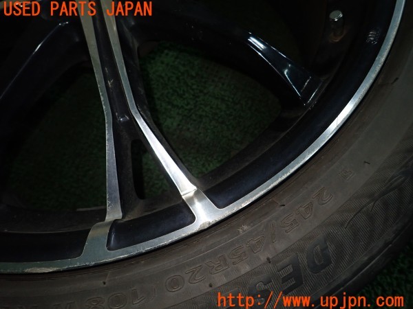 3UPJ=34170921]ハリアー(ZSU60W)LEHRMEISTER SEVERINO レアマイスター セヴェリーノ ホイール 20×8.5J +35 PCD114.3 5穴 4本 中古_m1