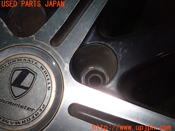 3UPJ=34170921]ハリアー(ZSU60W)LEHRMEISTER SEVERINO レアマイスター セヴェリーノ ホイール 20×8.5J +35 PCD114.3 5穴 4本 中古_m3