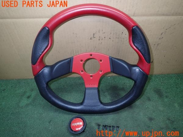 3UPJ=34200617]MR-S VM180 TRD(ZZW30(改))MOMO モモ COMMANDO2 コマンド2 ステアリング 350mm 中古_m0