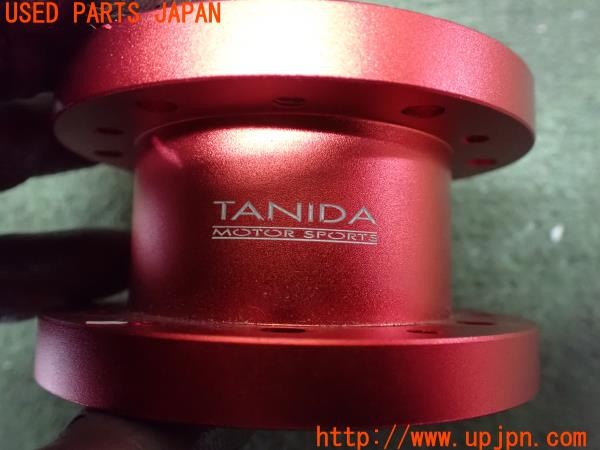3UPJ=34200619]MR-S VM180 TRD(ZZW30(改))TANIDA JURAN ジュラン ステアリングボススペーサー 50mm 中古_m4