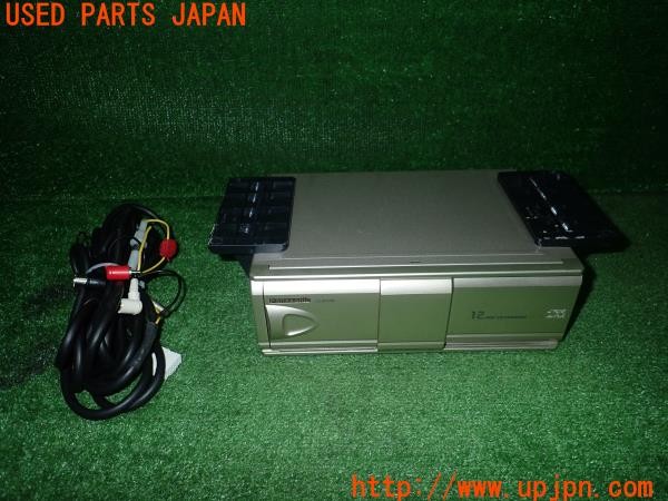 3UPJ=34210501]アルシオーネ SVX(CXD)Panasonic パナソニック 12連CDチェンジャー CX-DP1205D マガジン欠品 中古_m0