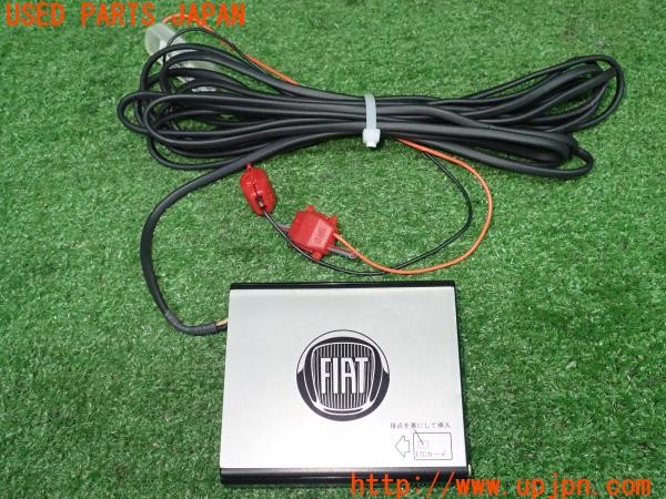 3UPJ=34240503]フィアット 500(31209)純正 三菱電機 ミツビシEP-9U59V ETC車載器 中古_m0