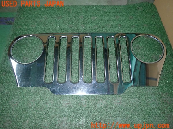 3UPJ=34280047]ジープ ラングラー(TJ40S)社外 フロントグリル② フェイスパネル 中古_m0