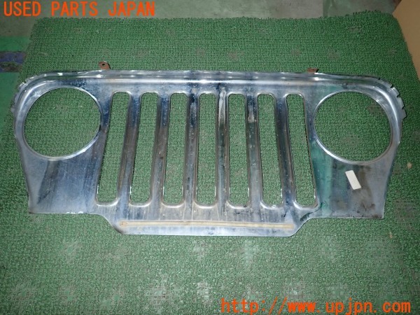 3UPJ=34280047]ジープ ラングラー(TJ40S)社外 フロントグリル② フェイスパネル 中古_m3