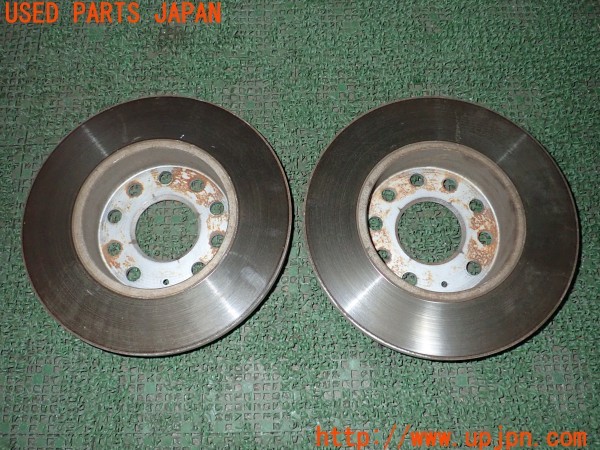 3UPJ=34300305]VW ゴルフトゥーラン TSI ハイライン(1TBLG)純正 リアディスクローター スリット入り 中古_m3