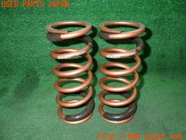 3UPJ=34300412]VW ゴルフトゥーラン TSI ハイライン(1TBLG)Swift springs 040 スイフトスプリング 直巻スプリング ID65 全長約205mm 中古_m0