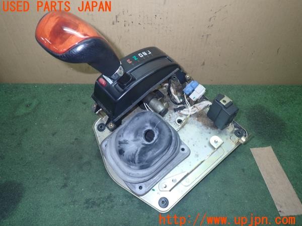 3UPJ=34320205]ランドクルーザー VXリミテッド(FZJ80G)中期 純正 シフトレバー 木目調シフトノブ AT 中古_m1