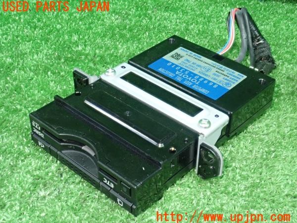 3UPJ=34330503]レクサス CT200h(ZWA10)純正ビルトイン DSRC ETC車載器 86980-53010 中古_m0