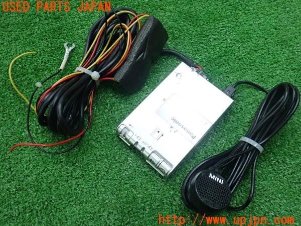 3UPJ=34360503]BMW ミニ(MINI)ジョンクーパーワークス(MFJCW R56)Panasonic パナソニック CY-ET909D ETC車載器 中古_m0