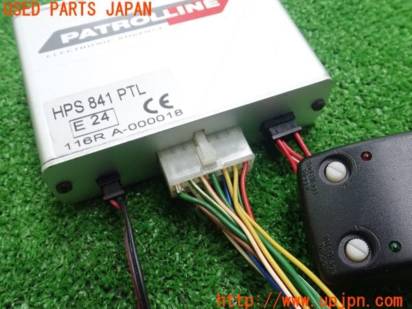 3UPJ=34360539]BMW ミニ(MINI)ジョンクーパーワークス(MFJCW R56)PATROL LINE HPS841 PTL CAN-BUSセキュリティ 中古_m1