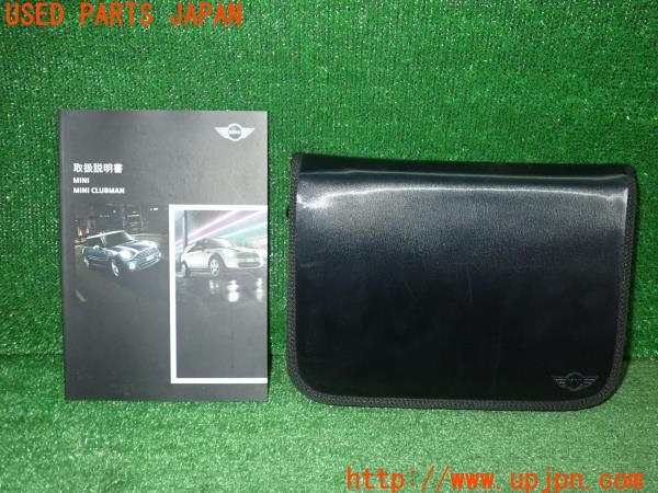 3UPJ=34360802]BMW ミニ(MINI)ジョンクーパーワークス(MFJCW R56)取扱説明書 取説 車両マニュアル 2011年 中古_m0